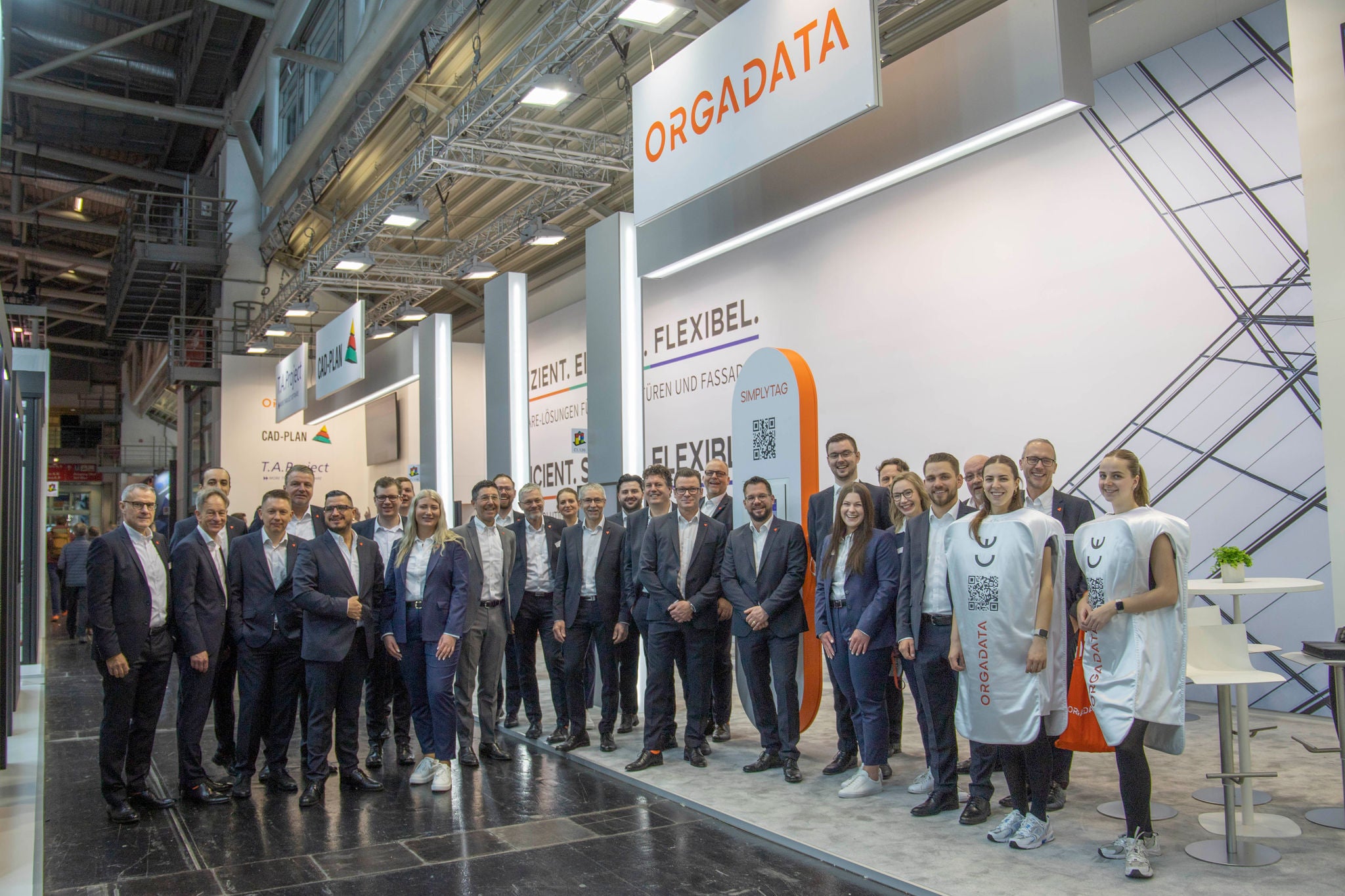 The Orgadata Team at BAU 2023