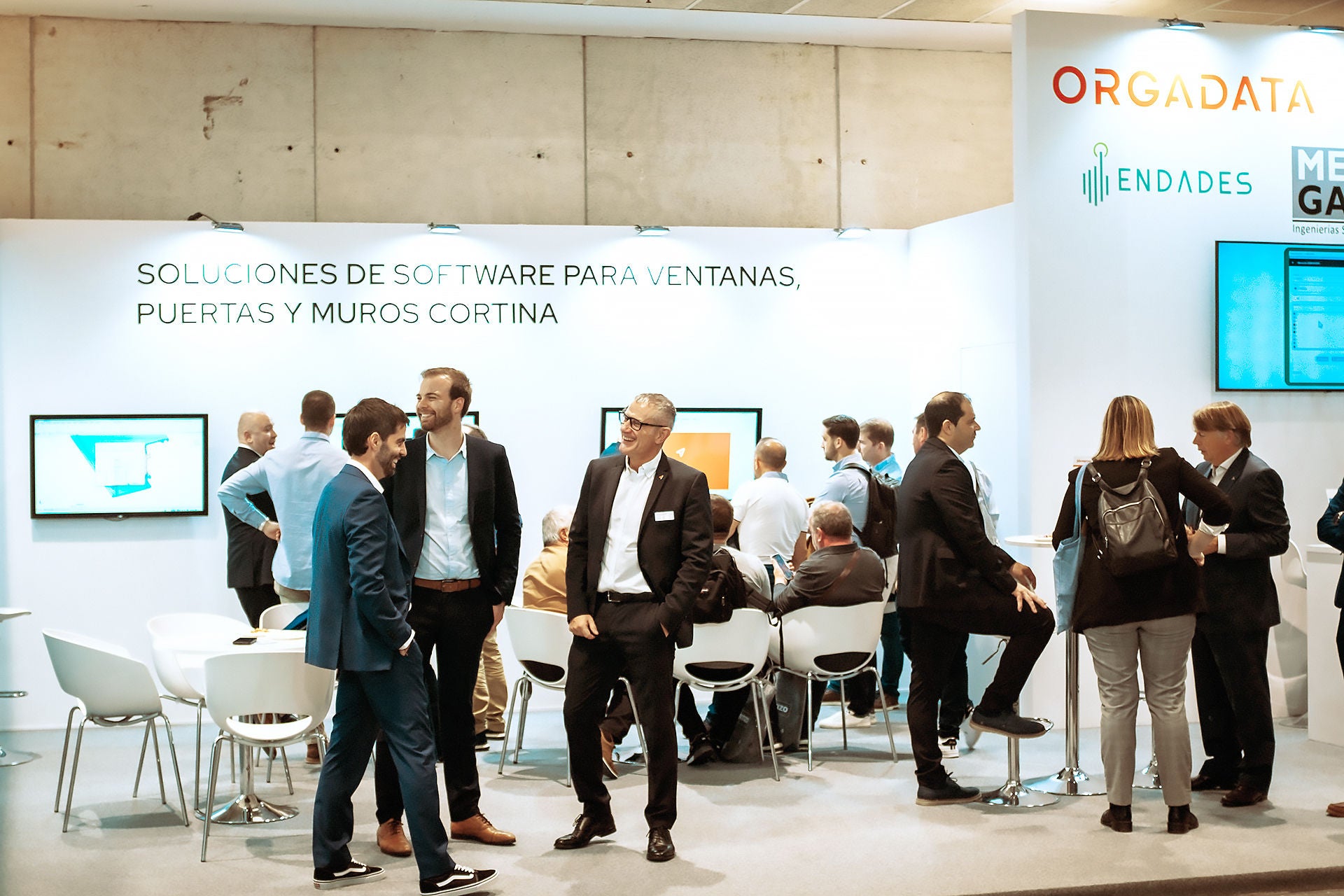 Blick auf den Messestand von Orgadata und Partnern auf der Veteco 2024